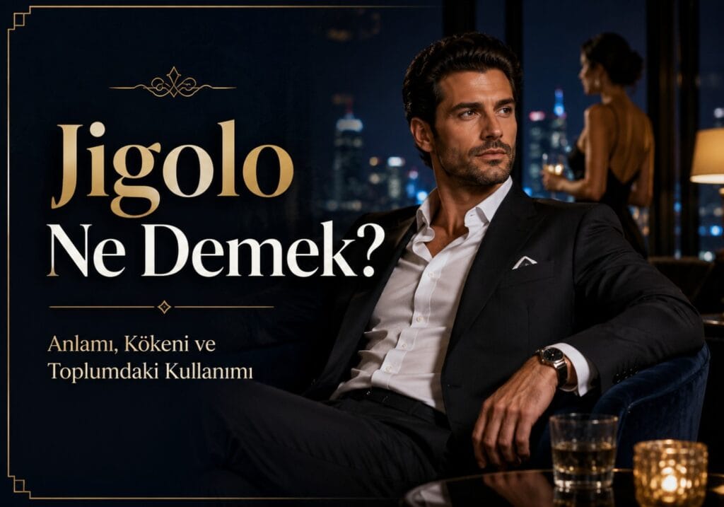 Jigolo Ne Demek? 1 Jigolo Ne Demek